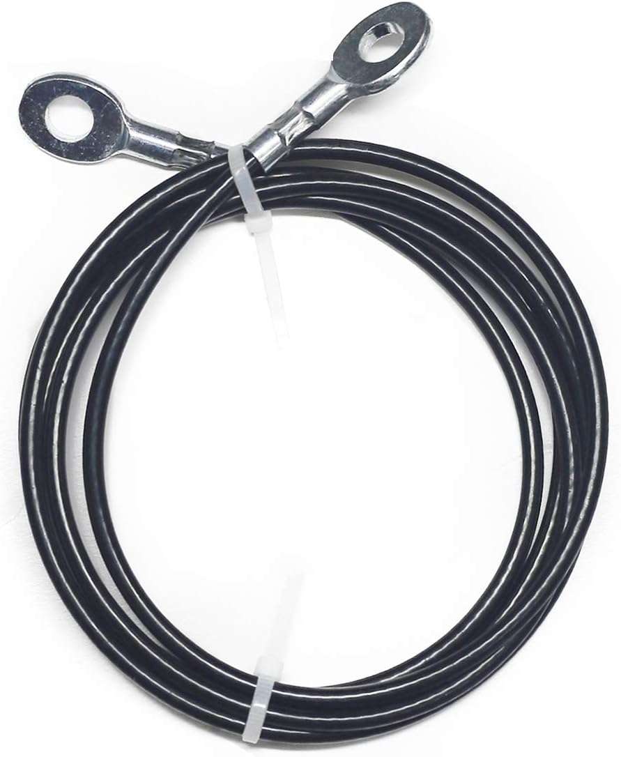 SYL Fitness Replacement Cable for Pulley Home Gym Equipment (Black 68