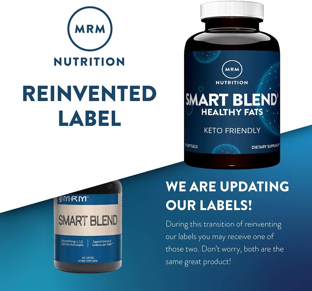 MRM Smart Blend Essential Fatty Acids - 240 Softgels: Health & Personal Care