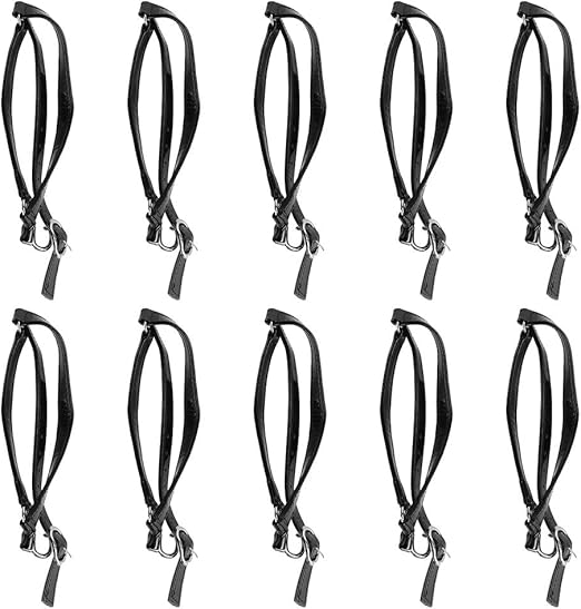 clear detachable ankle straps