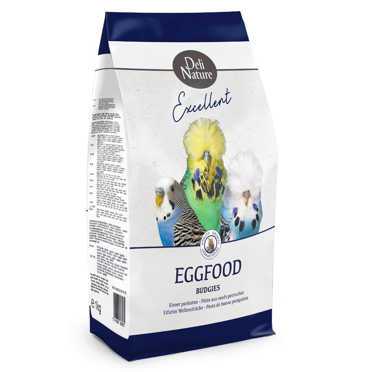 Deli Nature Budgie Egg Food 1kg