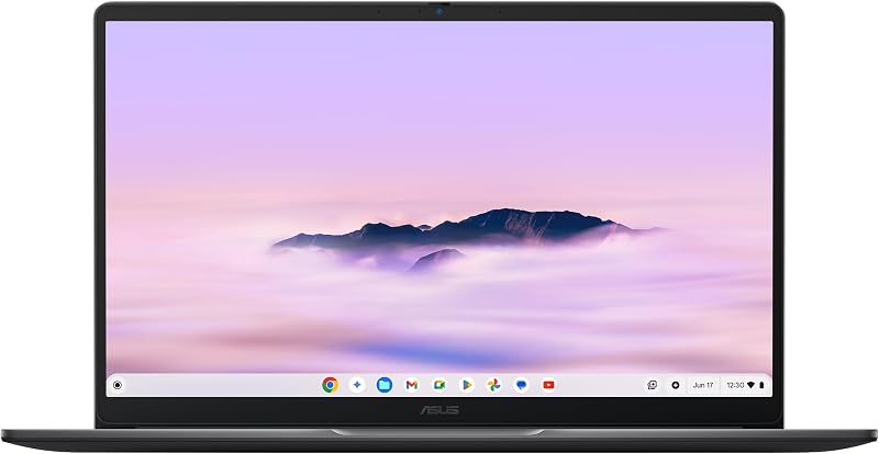 Chromebook Plus CX15 CX1505CTA-S70031 - Ordenador Portátil 15.6" Full HD (Intel Core 3 N355, 8GB RAM, 128GB eMMC, Graphics, ChromeOS) Gris Roca - Teclado QWERTY español