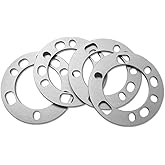 GoldenSunny 1/4 inch 5x5.5 and 6x5.5 Wheel Spacers Compatible with Chevy Silverado Tahoe Avalanche GMC Yukon Suburban Dodge Ram 1500, Pack of 4
