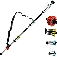Target House 36 Inch Sporting Blowguns for Hunting & Shooting with Tactical Peep Sight and 48 Pcs Darts