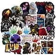 Magic:The Gathering Card Game Stickers(50pieces) for Hydroflask Waterbottle Stickers Laptop Skateboard Luggage for Teens Kids/Magic