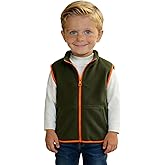 Motteecity Boys' Warm Zipper Fleece Vest