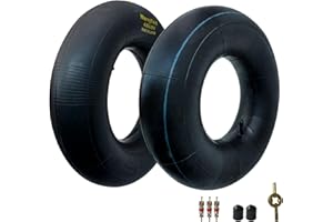 MERRYYARD 2-Pack of 4.80/4.00-8" Inner Tubes,TR13 Straight Valve Stem,High air tightness，Heavy Duty Replacement for Wheelbarrows,Mowers,Hand Truck,Carts,Utility Wagon,Trailers,and More-for 480/400-8 Wheel