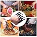 BBQ Grill Gloves, Oven Heat Resistant Gloves Grilling Mitts Set Cooking Gloves with Meat Shredder Claws and Silicone Basting Brush, BBQ Accessories for Baking Barbecue Smoker Kitchen and Outdoor Cook