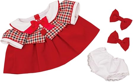 Amazon Co Jp ヒーリングパートナー 夢コレ42 ベルベット風ワンピース リボン パンツ付 おもちゃ