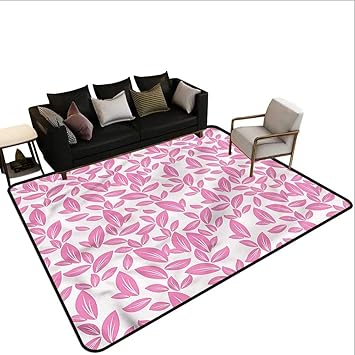 Amazon Com Floral Anti Slip Coffee Table Floor Mats 64 X 96