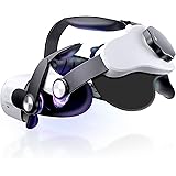 for Oculus Quest 2 Elite Head Strap, VR Game Headstrap, Comfortable Adjustable VR Headset Accessories Head Strap for Replacem