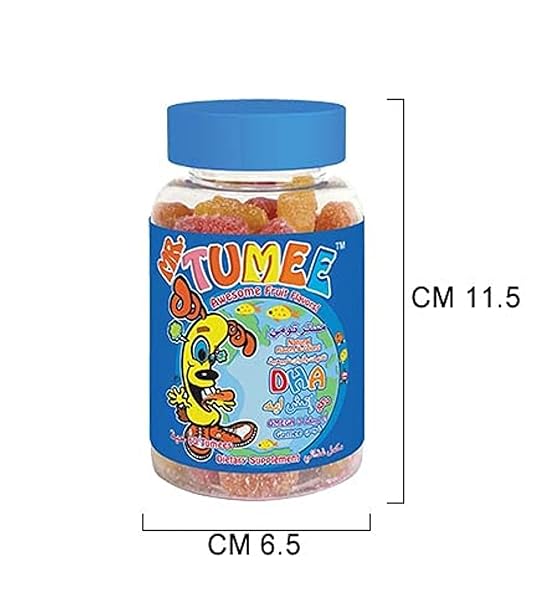 MR. TUMEE DHA OMEGA-3 GUMEE, LEMON/ORANGE/STRAWBERRY, 60 COUNT