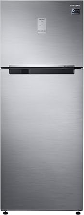 Samsung 476 L 3 Star Frost Free Double Door Refrigerator(RT49K6758S9/TL, Silver, Convertible)