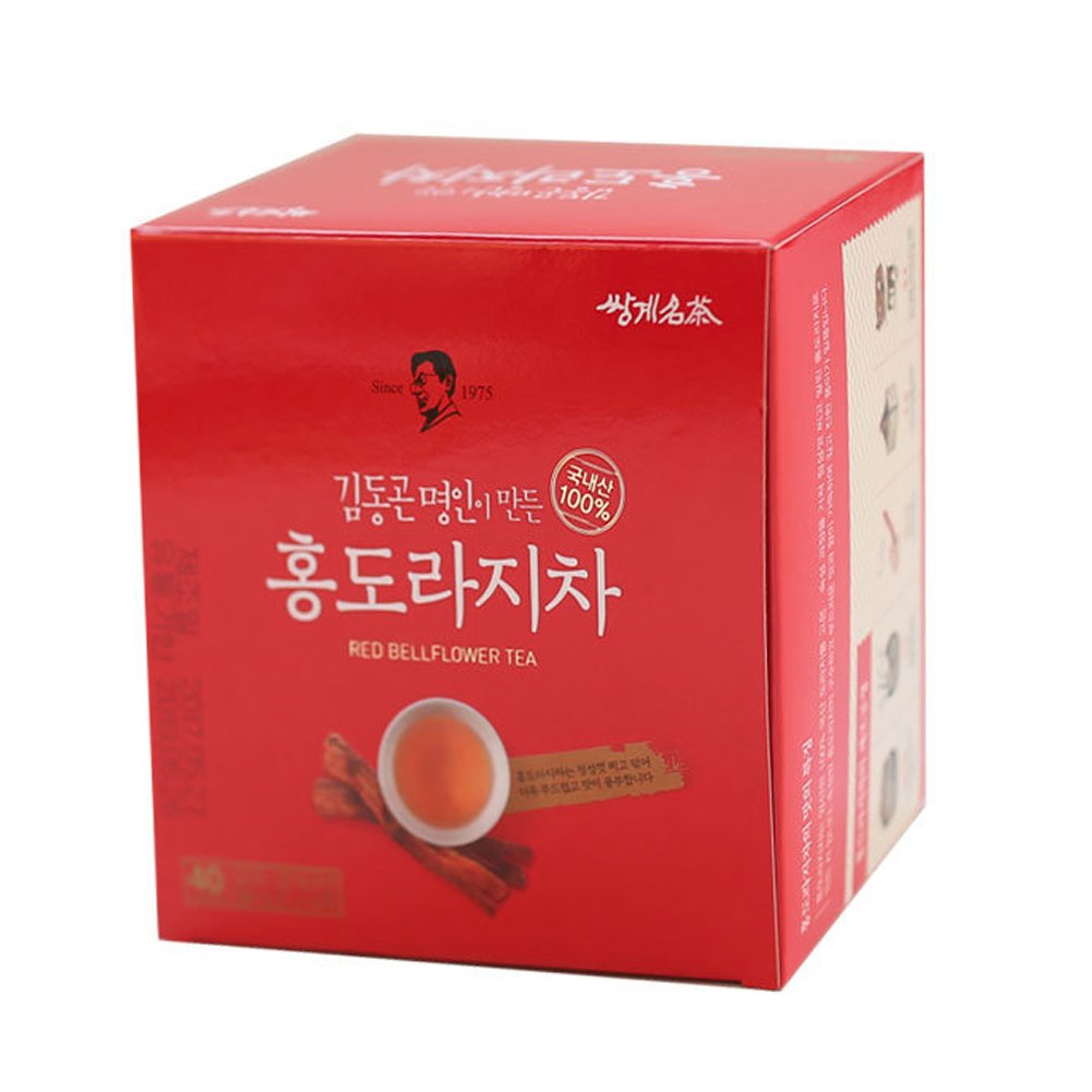 Ssanggye Premium Korean Red Bellflower Tea Red Balloon Flower
