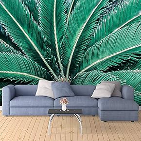 Wall Mural The Lush Plants in Summer Removable Self-Adhesive Large Wallpaper - 66x96 inches