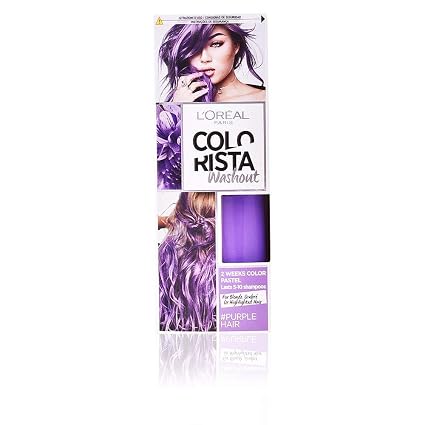 Loréal Paris Colorista Washout Pastel Colorazione Temporanea 2 Settimane Viola Purple