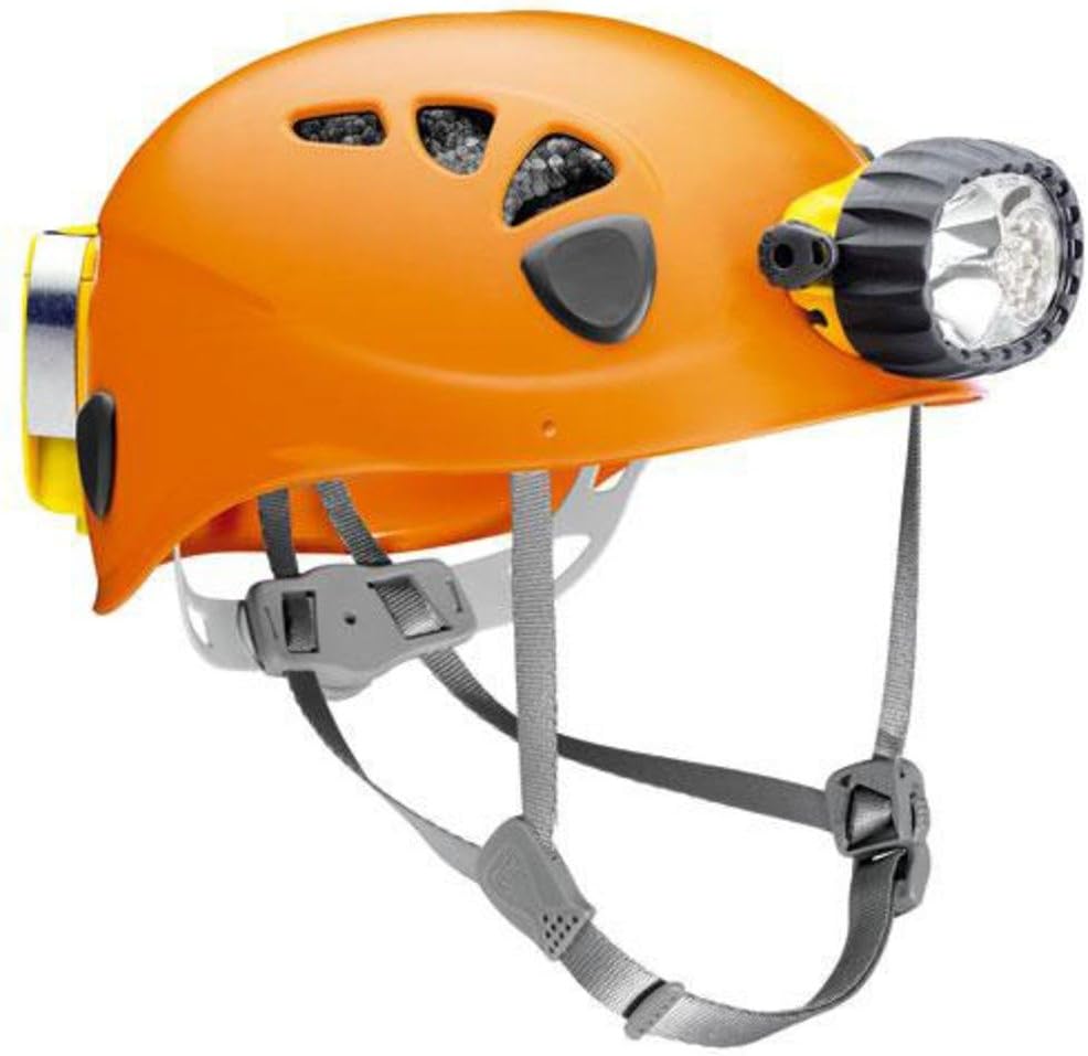 Petzl -Casco De Espeleología con Híbrida Iluminación Spelios ...