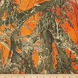 True Timber Broadcloth Blaze Mc2 Fabric By The Yard