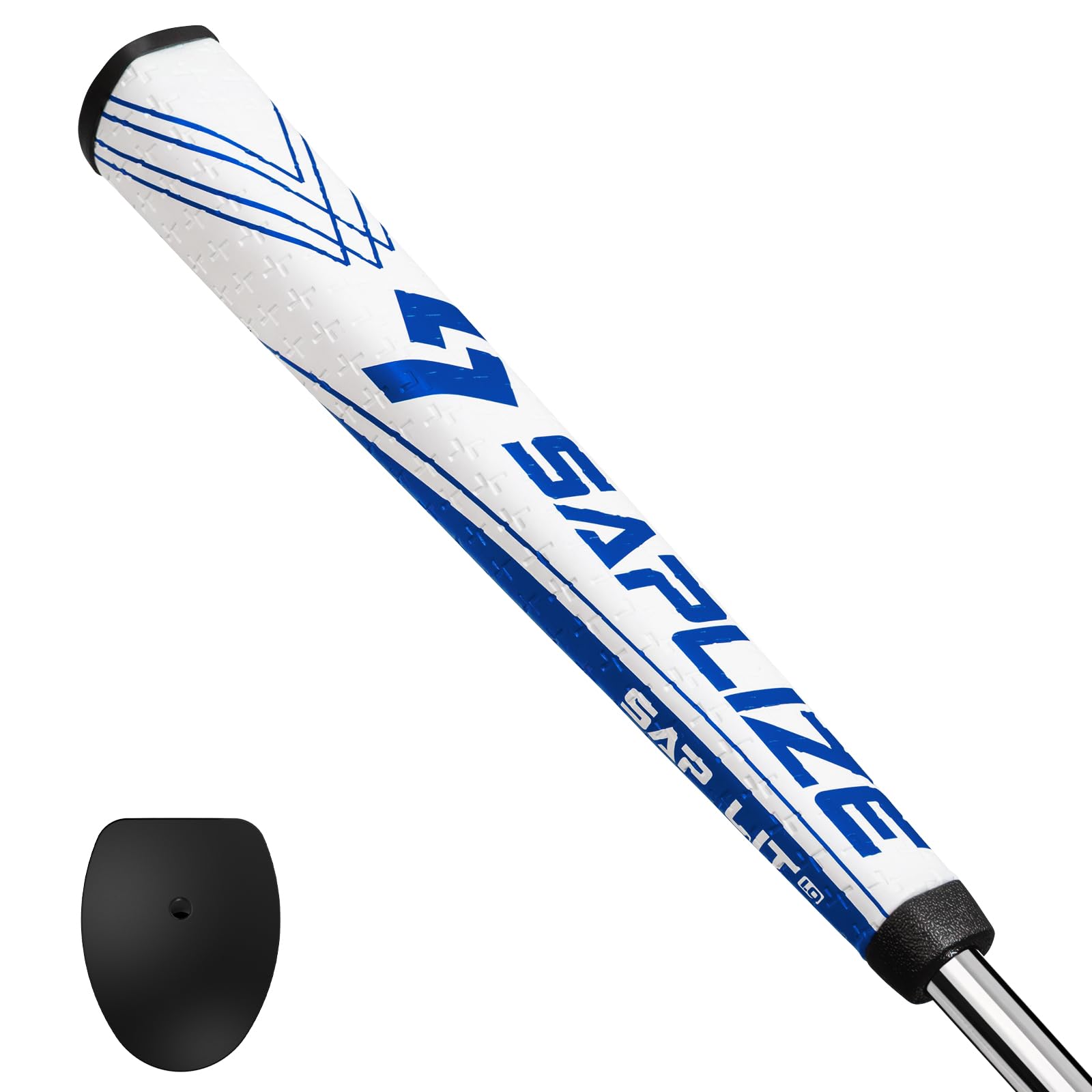 SAPLIZE Putter Grip Midsize Pistol Shape Light Anti-Slip Pattern, Sap Lit V2, Blue