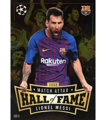 Amazon.com: Match Attax 2024 2025 Lionel Messi Vintage Vibes