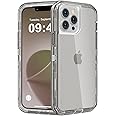 Follaroma for iPhone 12 Case/iPhone 12 Pro Case, Heavy Duty Shockproof Protection Phone Cases, Anti-Drop, Dual Layer Transparent Protective Cover Compatible with iPhone 12/12 Pro, 6.1'', Gray