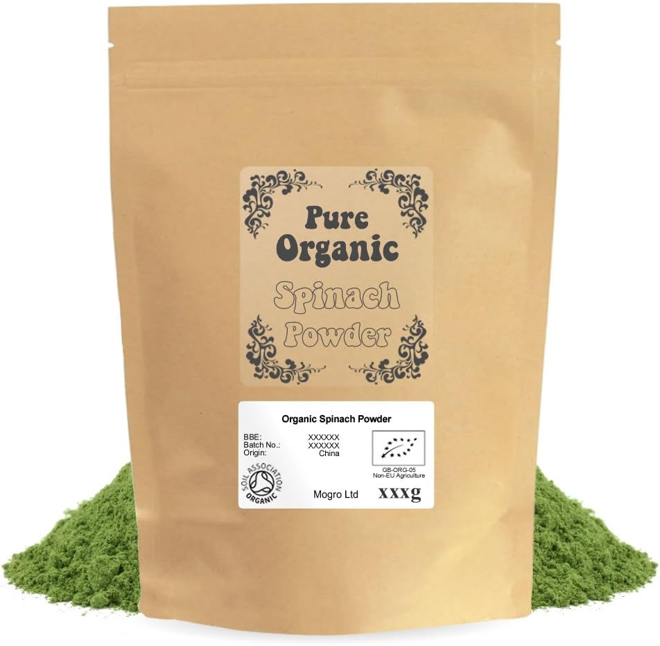 Mogro Certified Organic Spinach Powder (1kg)