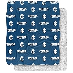 Ithaca College Bombers Logo Pattern Silky Touch