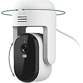 Arlo Essential Outdoor Pan Tilt Zoom Security Camera 2K Wired - 1-Cam | 360&deg; pan &amp; 180&deg; tilt; Outdoor camera; Person, vehicle, package &amp; pet detection; Auto motion tracking; 1-mo Secure plan incl.