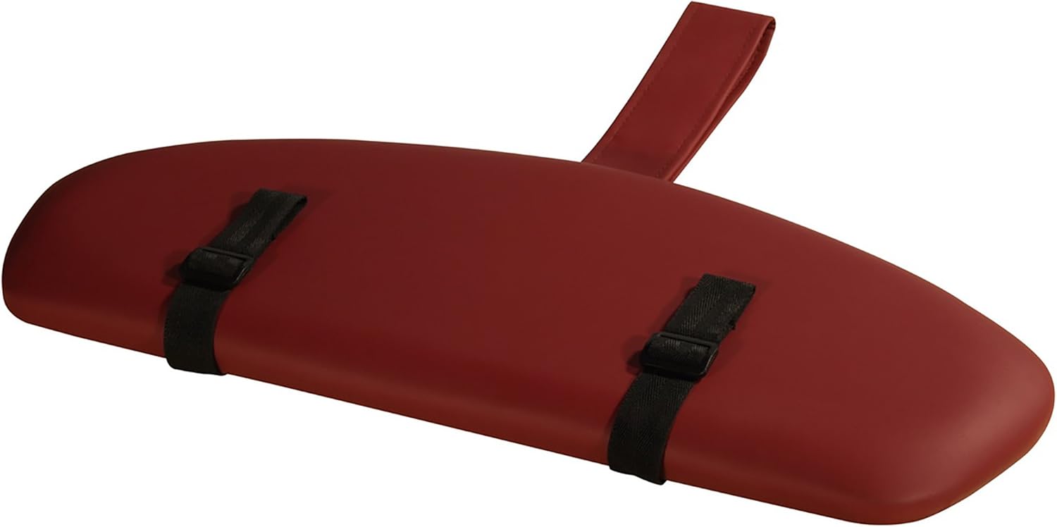 Master Massage Tables Standard Universal Armrest Support Shelf for Massage Table, Burgundy: Health & Personal Care