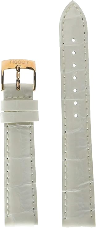 white leather strap