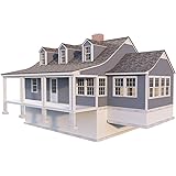 2 Story Farmhouse Plans - DIY 3 Bedroom Country House Farm Home 1620 sq/ft NEW