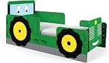 Kidsaw Tractor Junior Toddler Bed Green, Easy Assembly, Fun Design view 3