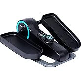 Cubii Move Under Desk Elliptical Bike Exerciser, Leg Exercise Machine, Aqua | Smooth, low-impact elliptical motion builds strength and mobility without stressing knees, joints or back