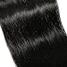 S-noilite Clip in Hair Extensions Real Human Hair, 16 Inch 90g 8pcs Human Hair Extensions Clip In Human Hair, Jet Black Hair Extensions Clip In Remy Human Hair Extensions #1