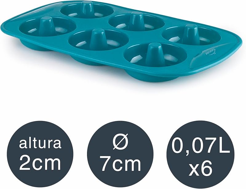 68760 - Moldes Repostería Platinum, Molde Donuts, Molde Silicona