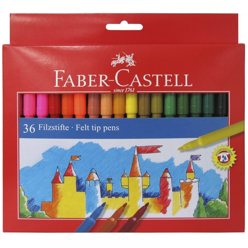REDLINE FIBRE TIP PENS BOX 36 — image 1