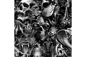 DIP APE Hydrographic Film Skulls Hellions Hydro dip Dipping