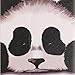 iPad Mini Case, Mini 2/3 Case, Dteck Slim Fit Colorful Design Folio Stand Synthetic Leather Case with Card Holder Magnetic Cover for Apple iPad Mini 1/2/3, Cute Panda