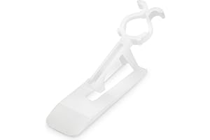 HLO Lighting Christmas Light Clip | All in One | Use with C9, C7, and LED Mini Lights | Christmas Light Hangers for Gutters | 100 Pack