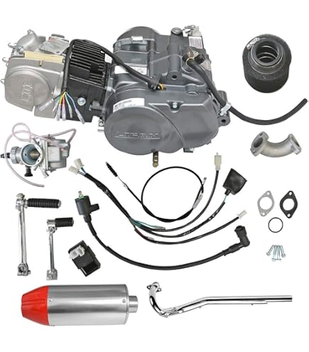 Amazon.com: ZXTDR Lifan 140cc 4 Stroke Racing Engine Motor and