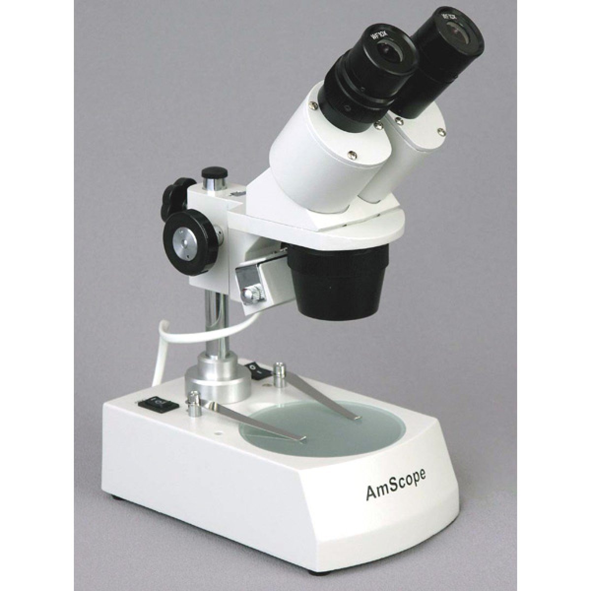 AmScope - 20X-80X LED Wireless Stereo Microscope Cordless, Black - Image 4