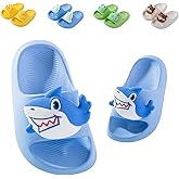 Fiedaz Kids Slides for Girls Boys Toddler Cloud Slides Animal Quick Drying Beach Slides Toddler Pool Shower Flip Flops Slippers