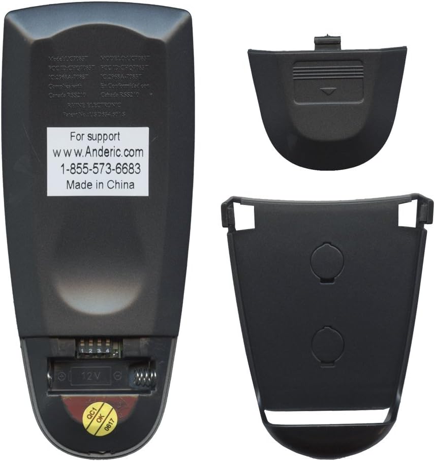 Hampton Bay UC7083T Ceiling Fan Remote Control Replacement by Trusted