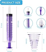 JFA Medical 10ml Oral Medicine Syringe and Bottle Plug Box of 10 view 4