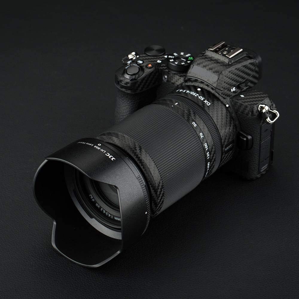 JJC Set of 3Pieces Lens Hood Shade for NIKKOR Z DX 50-250mm f/4.5-6.3 VR lens & NIKKOR Z DX 16-50mm f/3.5-6.3 VR Lens on Nikon Z50 Camera - Image 3