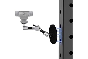 AceTaken Webcam Magnetic Mount,7'' Magic Arm with Magnetic Suction Holder Compatible with Logitech StreamCam C920s Brio C930 