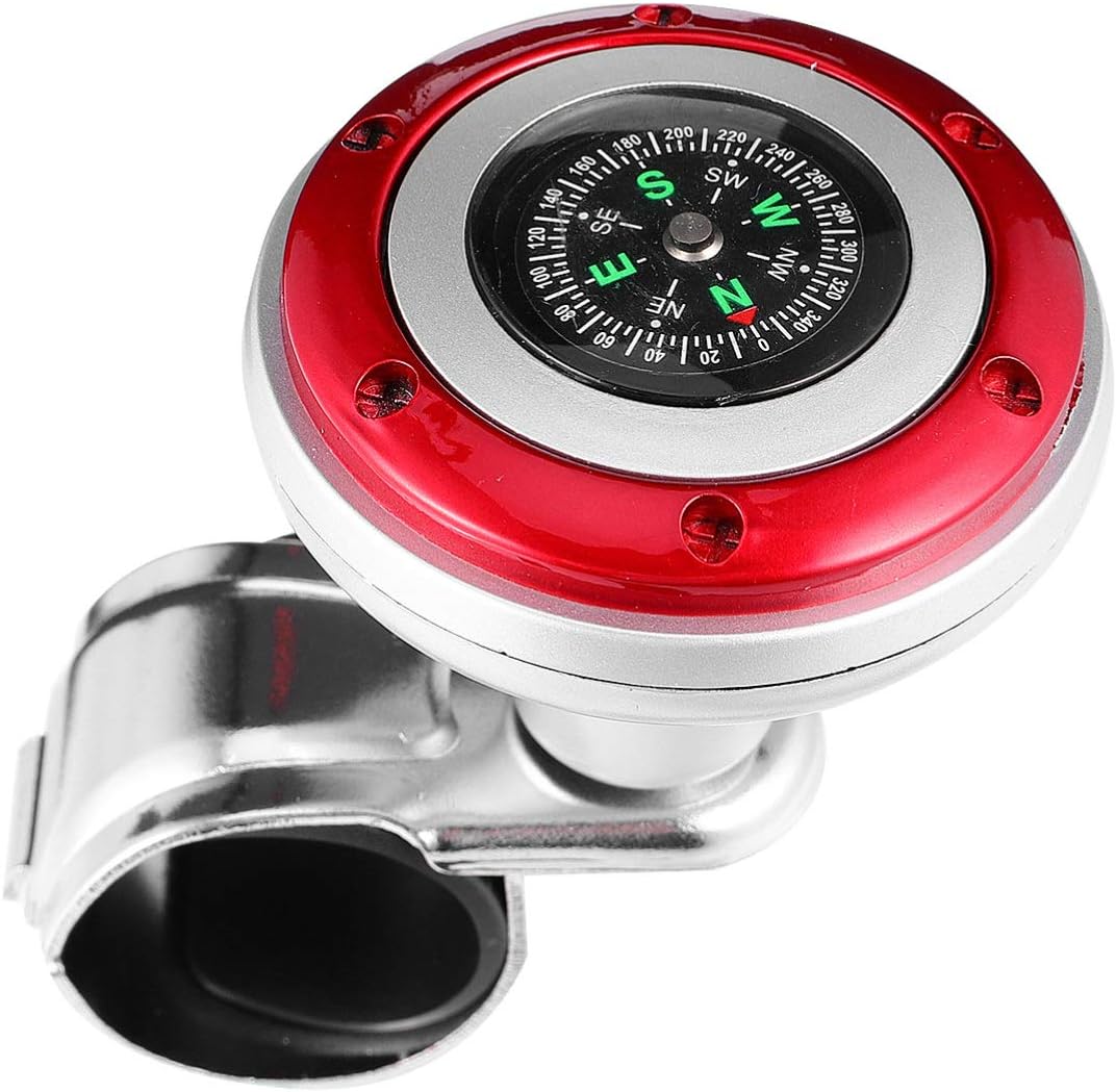 IMIKEYA Steering Wheel Spinner Power Handle Spinner Accessory Knob for Cars Trucks Semis Tractors Boats Golf Carts: Automotive