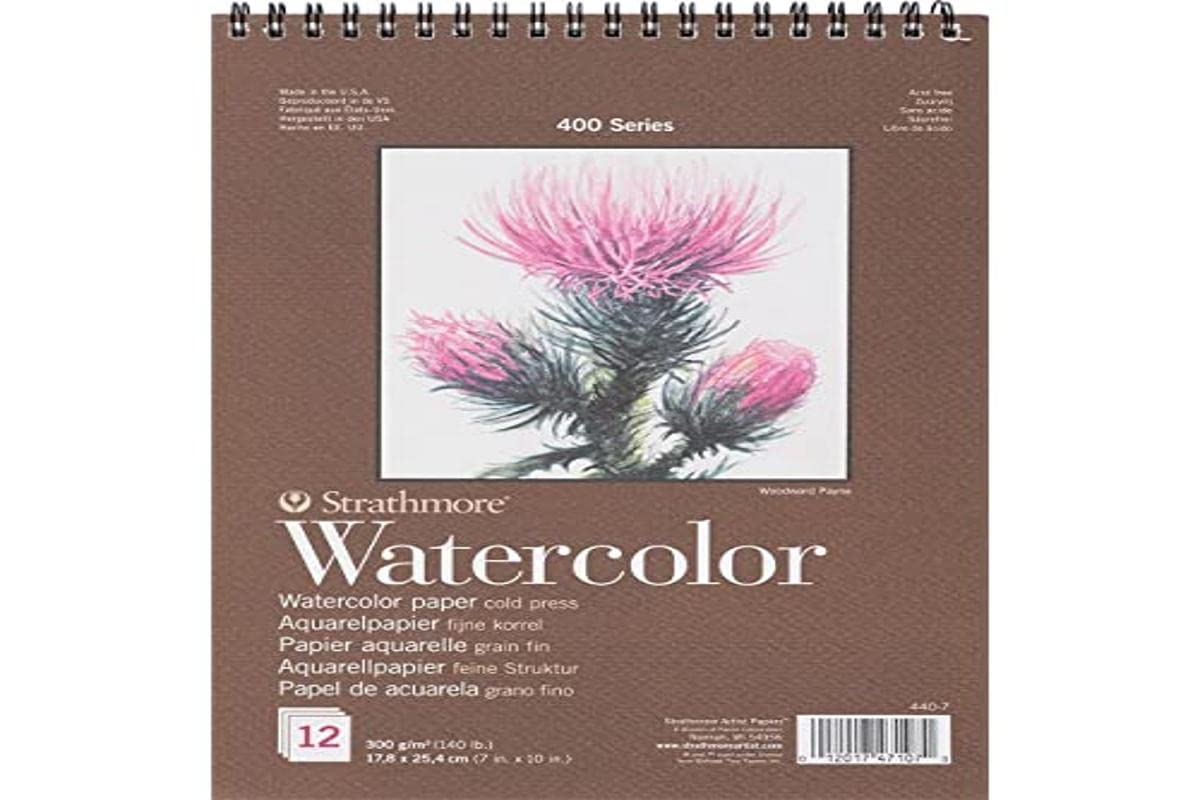 Strathmore 400 Series Watercolour Pad (7 x 10) Strathmore 400 Series Watercolour Pad (7 x 10) 12 Sheets