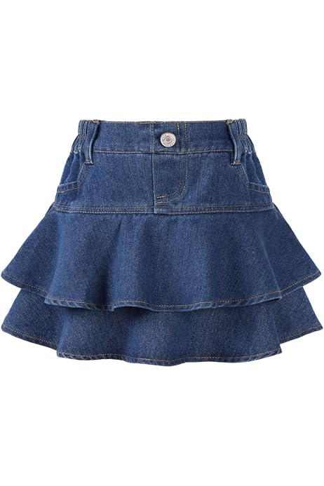 Toddler Place Denim Skort Toddler Girls' Denim Skort (Twyla Wash