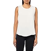 Anne Klein Women's Sleeveless Scoop Neck Blouse