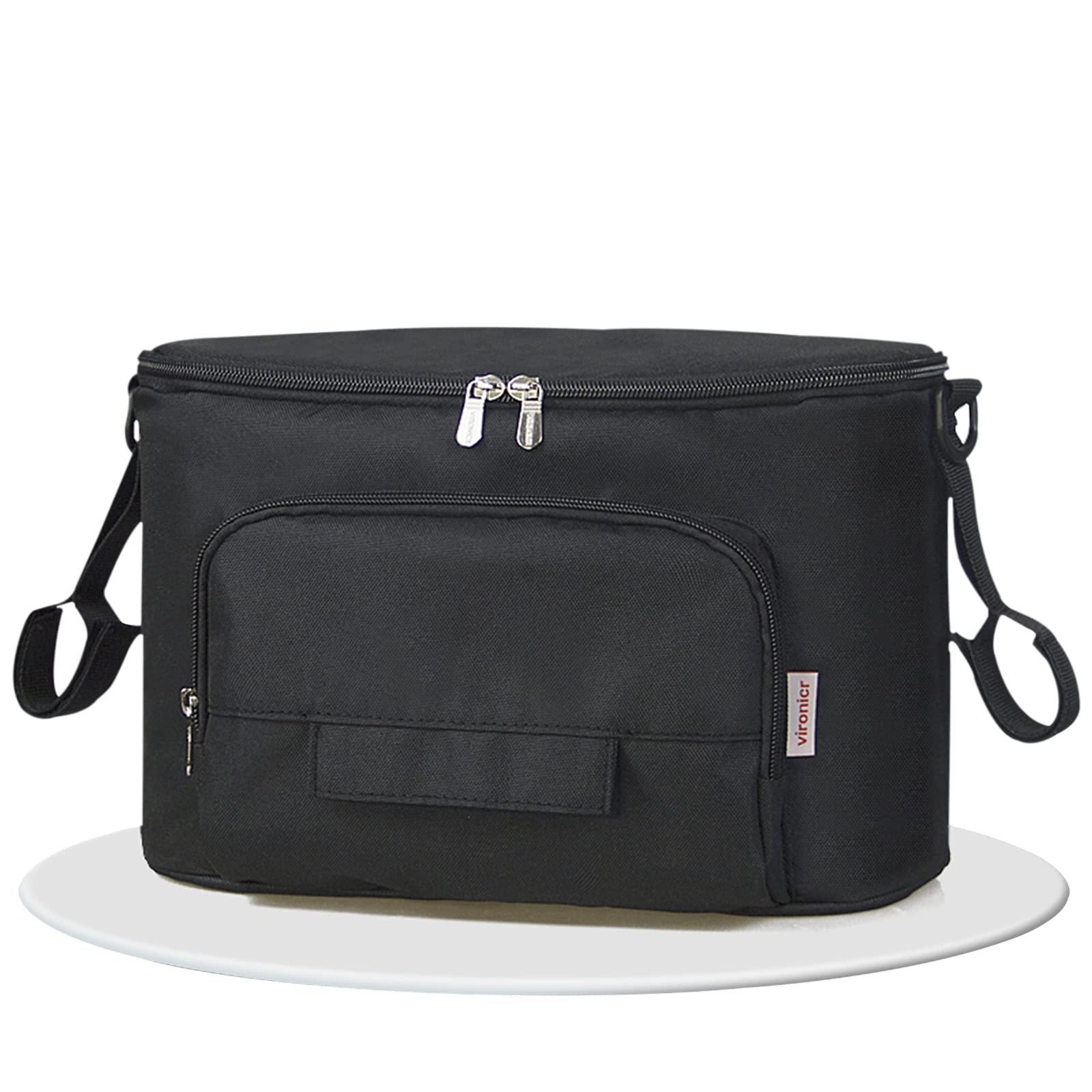 ZONSUSE Baby Multifunctional Bag, Buggy Pram Bag Organiser, Baby Pushchair Organiser, Large Capacity Stroller Organiser with Closure, Waterproof, Universal Fit All Buggy Models